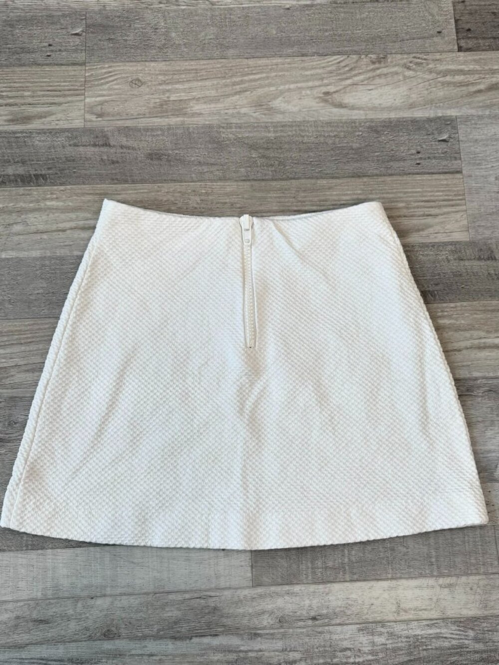 Cop Copine Akon Jupe white vintage Y2k skirt textured fits like a small O38 - Picture 6 of 6